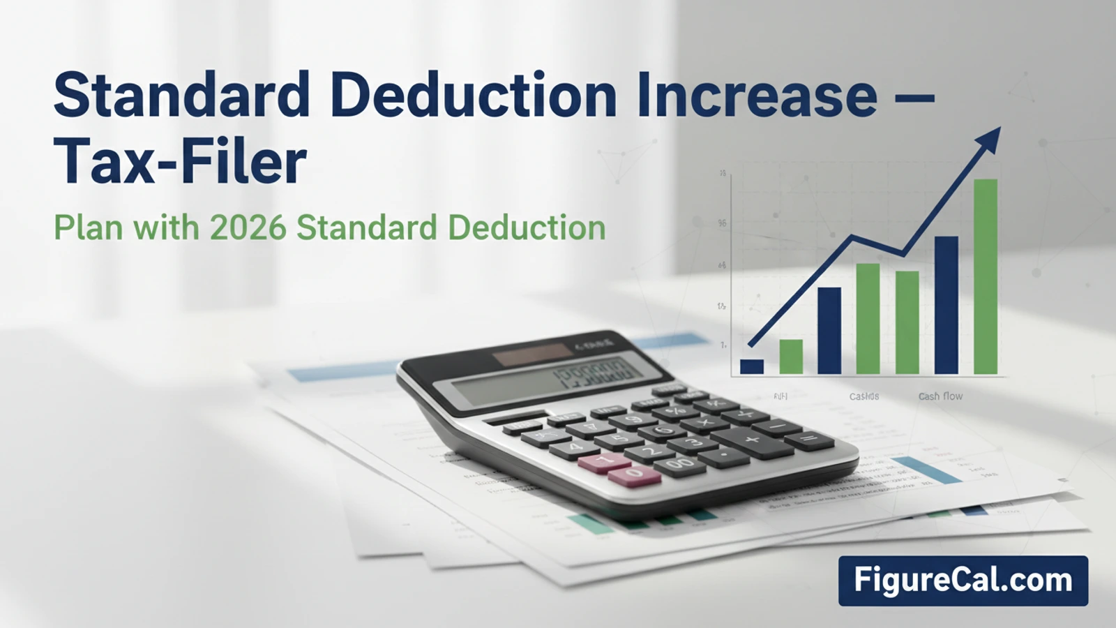 2026 Standard Deduction Increase — Tax-Filer Impact finance calculator guide with planning chart