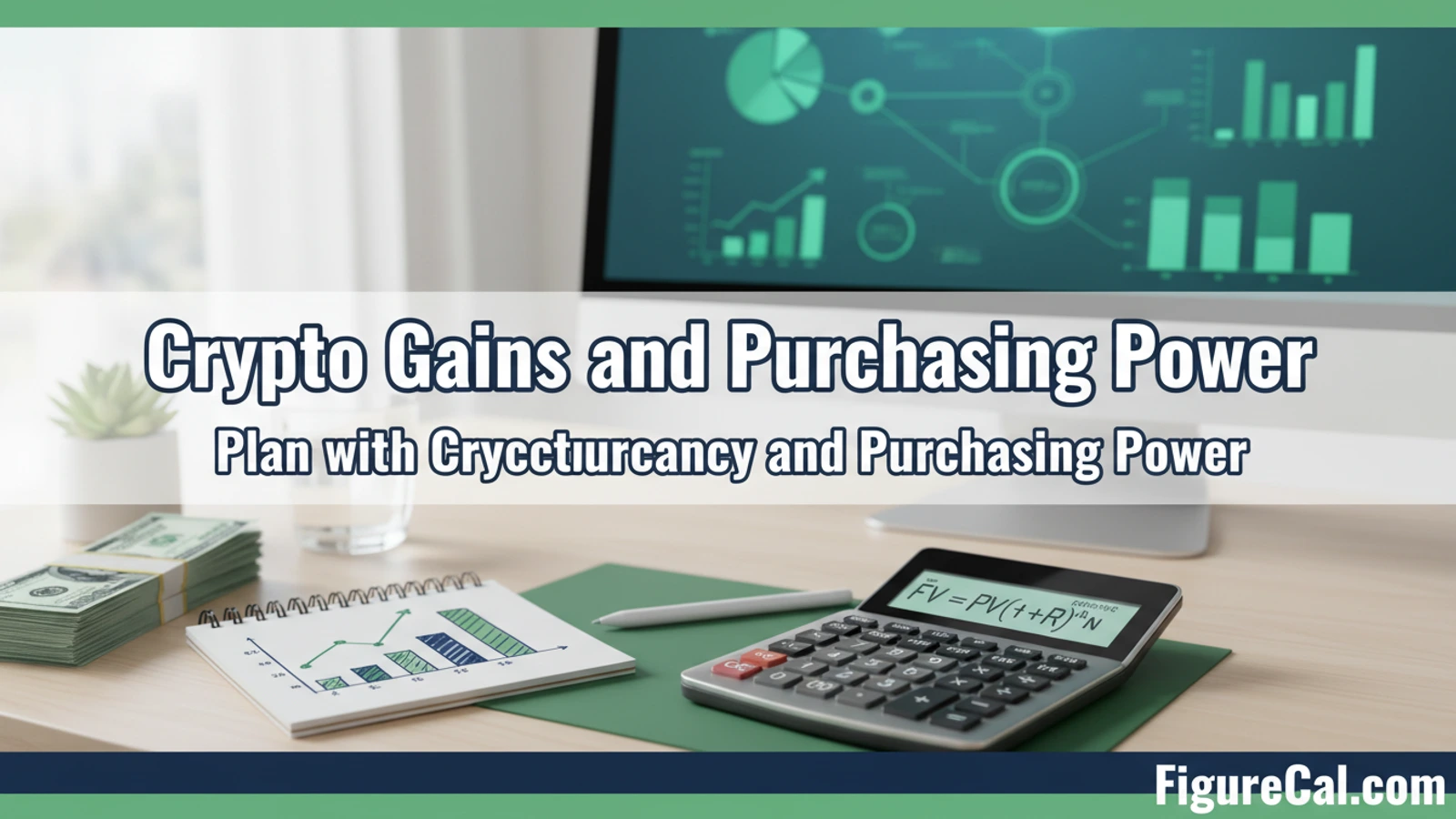 Crypto Gains and Purchasing Power in 2026 guide image for Finance calculators on FigureCal