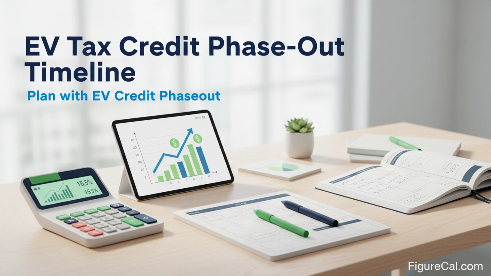 2026 EV Tax Credit Phase-Out Timeline — IRC §30D Terminated, §25E Survives finance calculator guide with planning chart