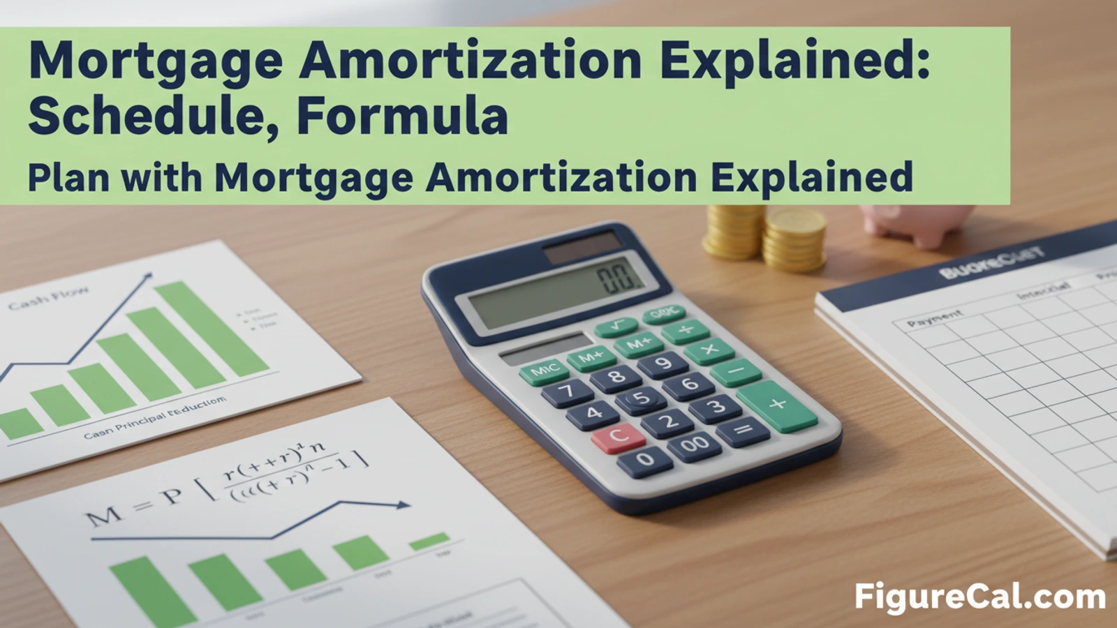 Mortgage Amortization Explained: Schedule, Formula & How It Works (2026) finance calculator guide with planning chart