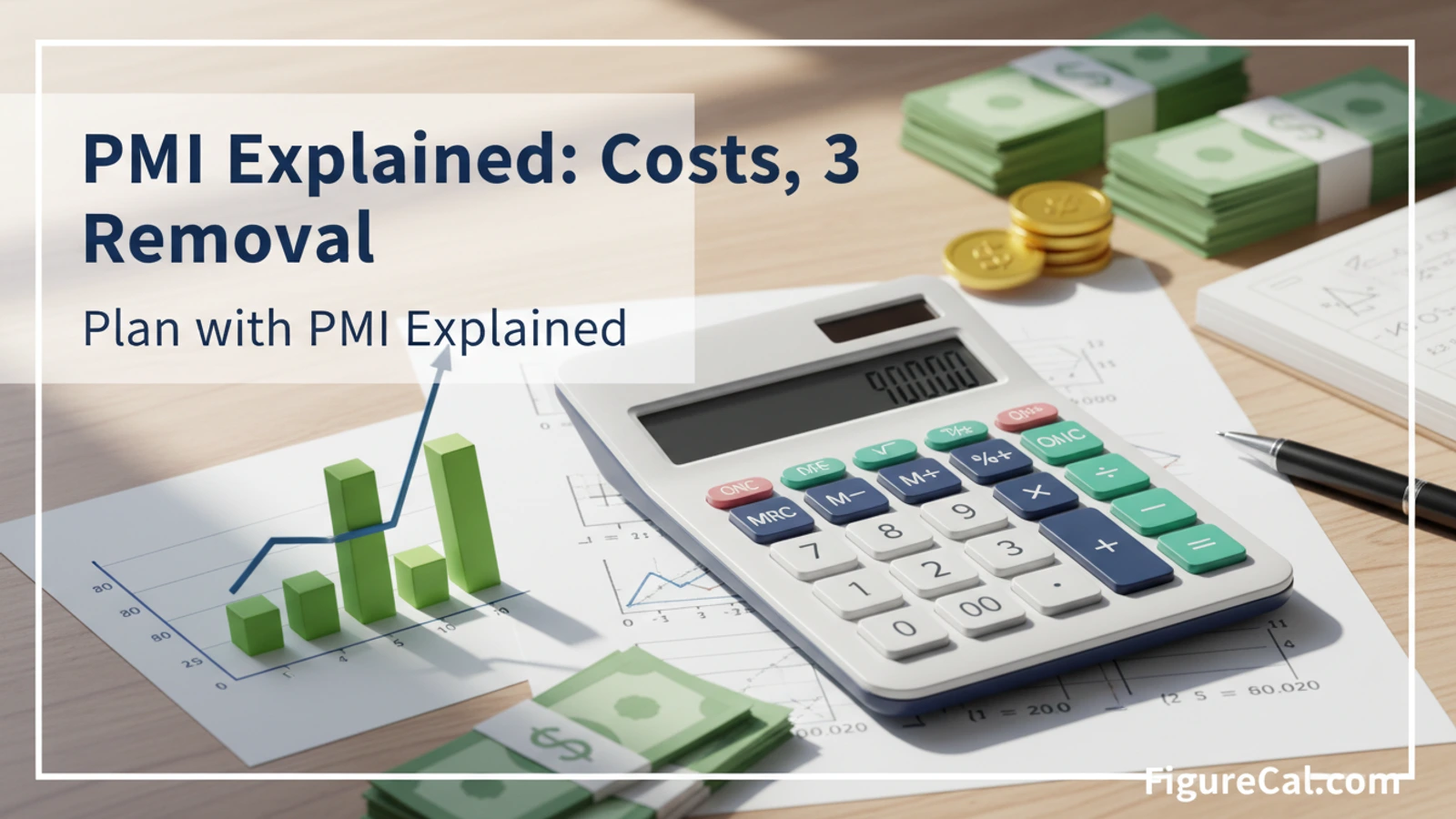 PMI Explained: 2026 Costs, 3 Removal Paths & Your Rights Under Federal Law | FigureCal PMI Explained: 2026 Costs, 3 Removal Paths & Your Rights Under Federal Law finance calculator guide with planning chart